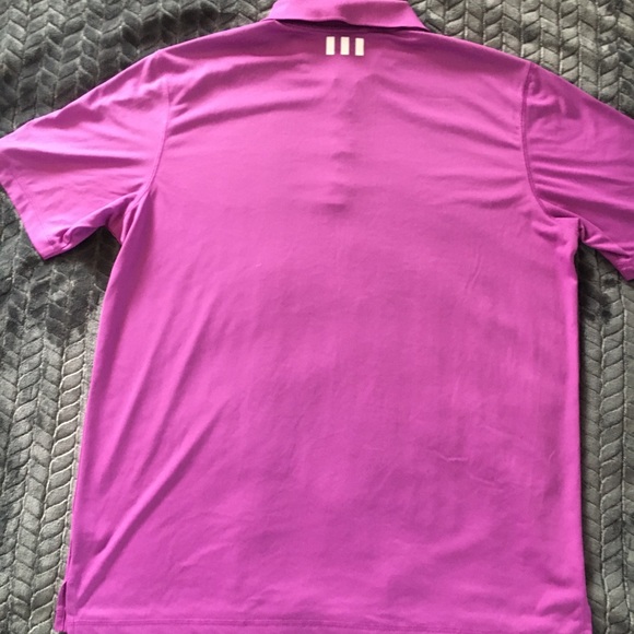 💜 3/$25 Men’s Adidas golf polo large - Picture 6 of 7